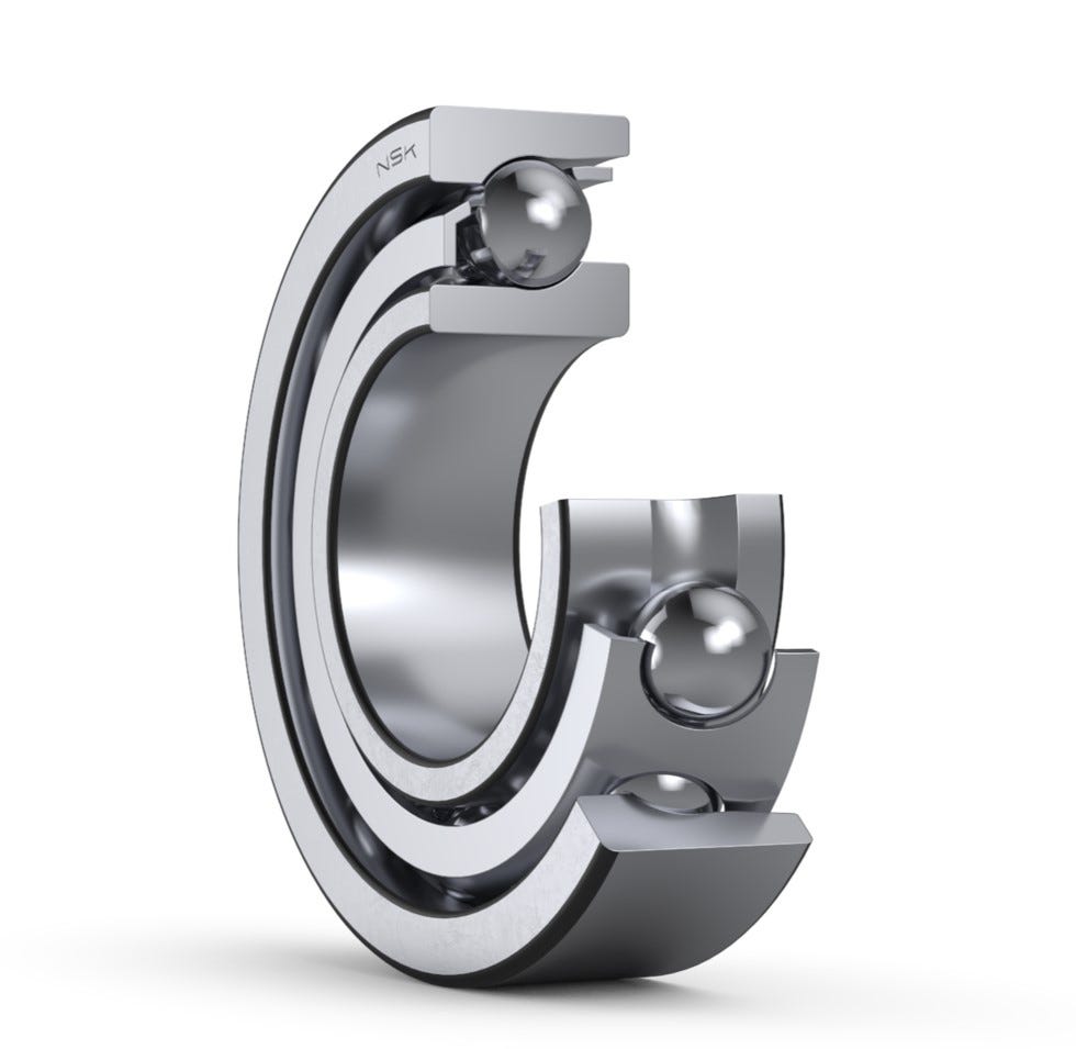 NSK 7000 Single Row Angular Contact Ball Bearings